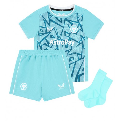 Maillot de foot Wolves Matheus Cunha #12 Troisième enfant 2023-24 Manches Courte (+ pantalon court)